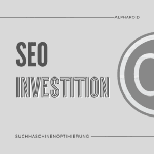 SEO Investition