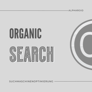 Organic Search Alpharoid head