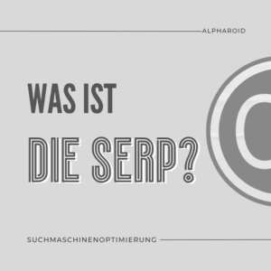 Was ist die SERP, head blog image